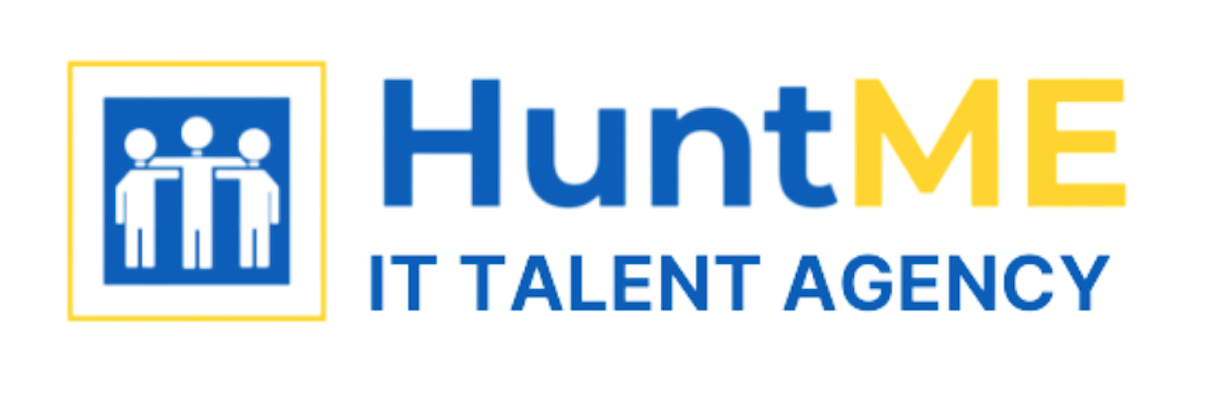 Логотип украинского рекрутингового агентства в сфере It - HuntMe